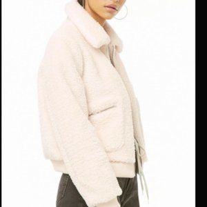Forever 21 Faux fur jacket sz Large